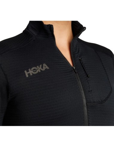 Hoka W 12 Zip Longsleeve 1135053BLK