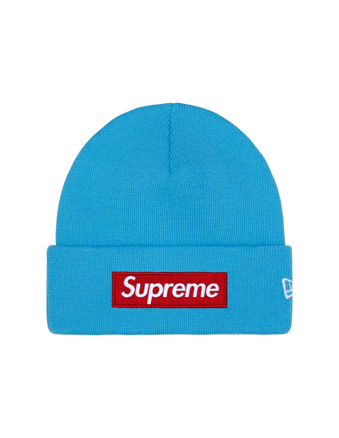 Supreme New Era Box Logo Beanie 'Cyan' FW25BN5CYAN MBS