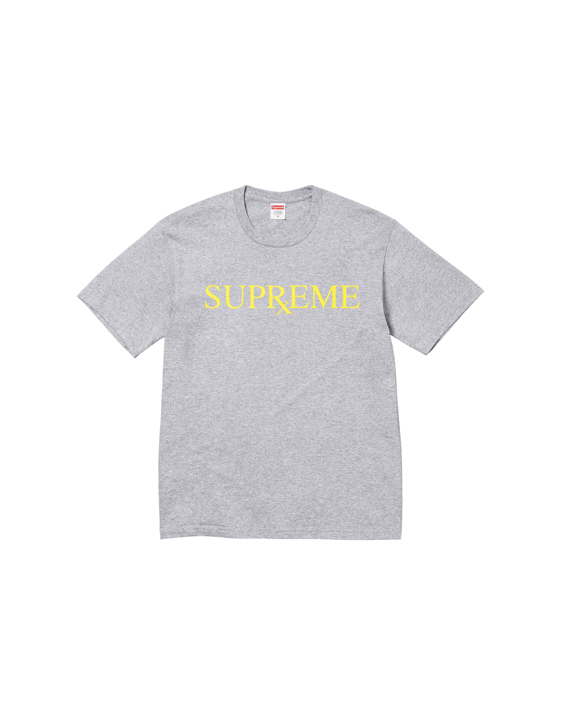 Supreme RX Tee 'Heather Grey' FW25T66HEATHERGREY MBS