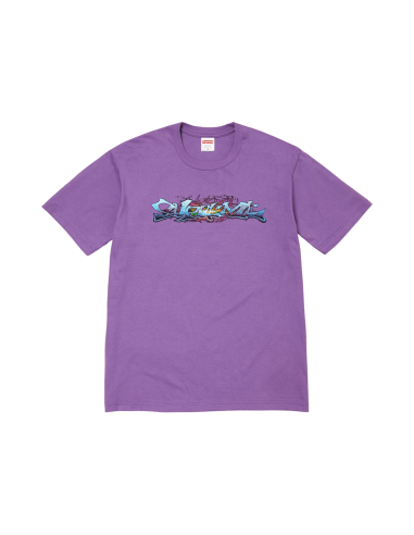 Supreme Tag Tee 'Purple' FW25T70PURPLE MBS