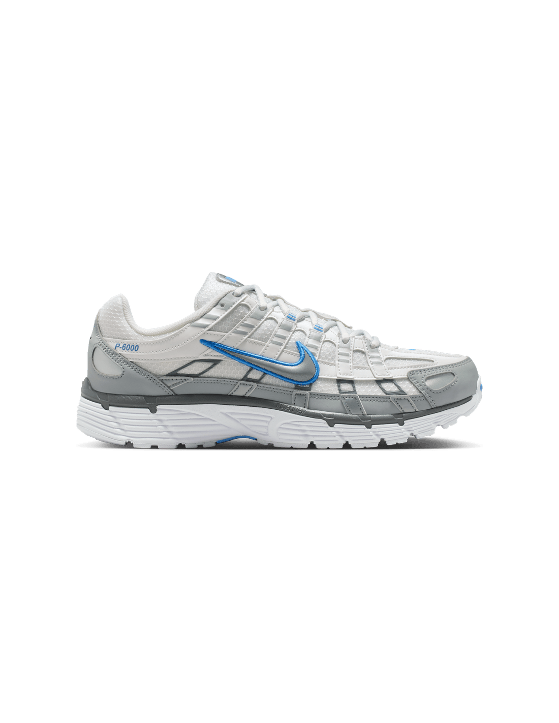 Nike P6000 White Metallic Silver Blue IR1477121 MBS