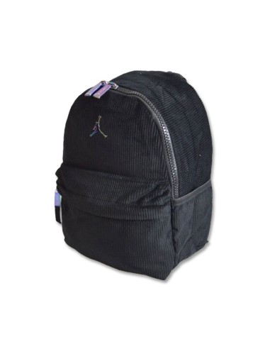 Air Jordan Corduroy Girls Mini Backpack Black 2A0860023