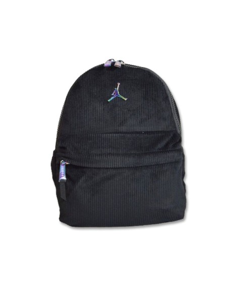 Air Jordan Corduroy Girls Mini Backpack Black 2A0860023