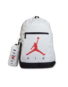 Air Jordan School Backpack White Pencil Case 9B0503001