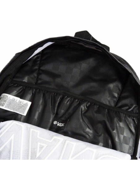 Vans Old Skool Drop V 22 L BlackAsphalt Urban School Backpack VN000H4ZKOU1