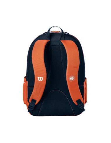Wilson Roland Garros 2026 Team Backpack OrangeNavy WR8053501001