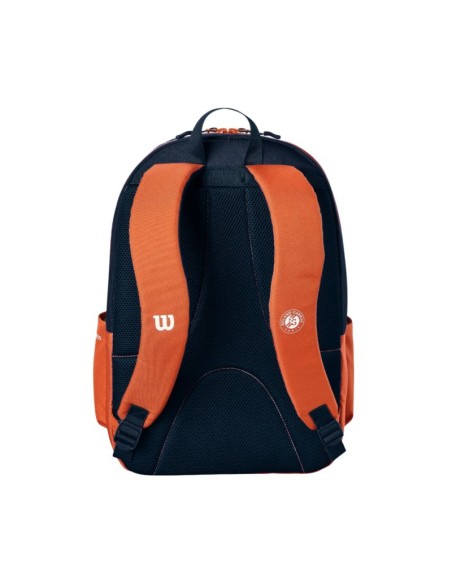 Wilson Roland Garros 2026 Team Backpack OrangeNavy WR8053501001