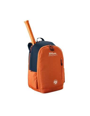 Wilson Roland Garros 2026 Team Backpack OrangeNavy WR8053501001