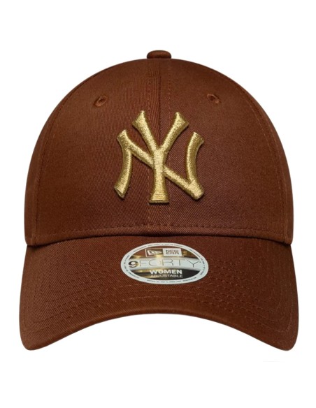 New Era Wmns Metallic Logo 9FORTY New York Yankees Cap 60915780