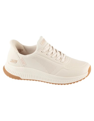 Skechers SlipIns Bobs Squad 4 Key Look 117740WHT