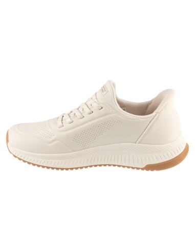 Skechers SlipIns Bobs Squad 4 Key Look 117740WHT