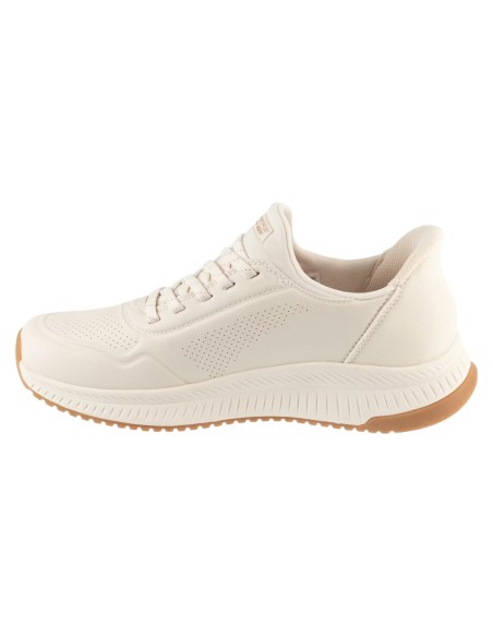 Skechers SlipIns Bobs Squad 4 Key Look 117740WHT