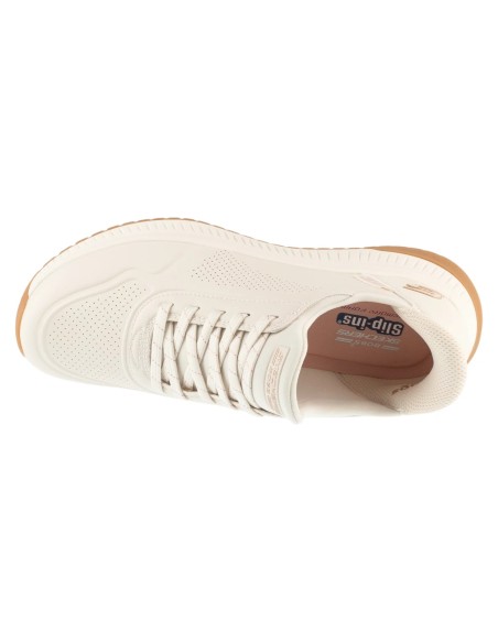 Skechers SlipIns Bobs Squad 4 Key Look 117740WHT