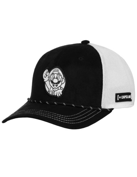 Capslab Super Mario Trucker Cap CLSMB21PCSNIG