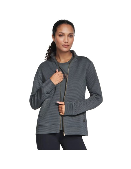 Skechers Go Walk Everywhere Full Zip Hoodless W3JA261GNBK