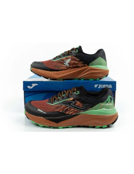 Joma Kubor men's trail running shoes offroad cushioned brown