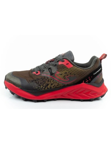Joma Men's Tundra Trail Running Shoes OffRoad Cushioned Khaki Red