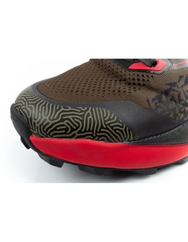 Joma Men's Tundra Trail Running Shoes OffRoad Cushioned Khaki Red