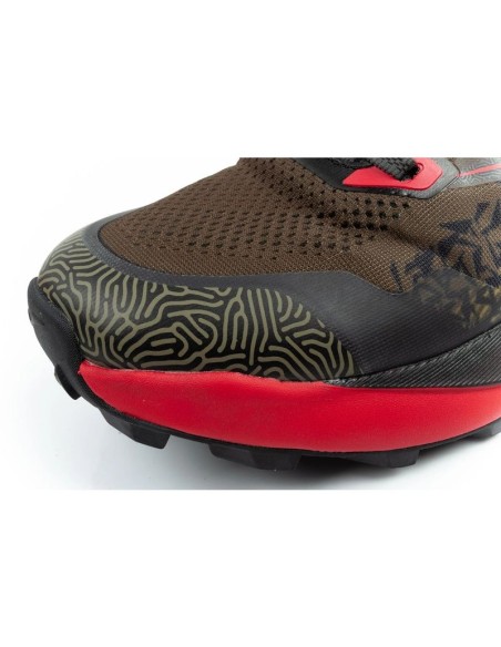 Joma Men's Tundra Trail Running Shoes OffRoad Cushioned Khaki Red