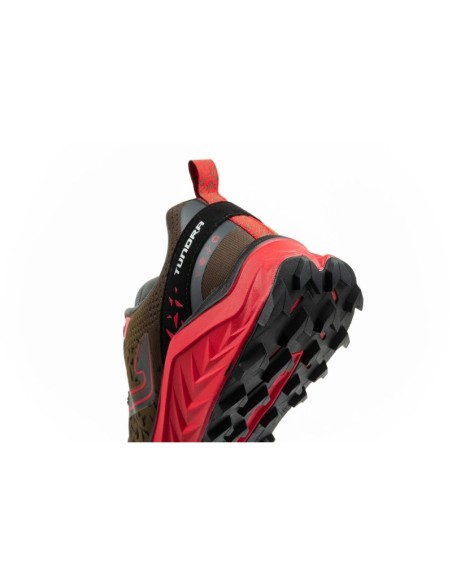 Joma Men's Tundra Trail Running Shoes OffRoad Cushioned Khaki Red