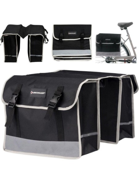 Double bicycle bag for Dunlop pannier 26L 417400