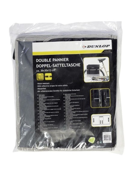 Double bicycle bag for Dunlop pannier 26L 417400