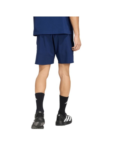 Men's adidas Tiro Travel Woven Navy Blue Shorts KE8370