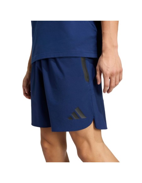 Men's adidas Tiro Travel Woven Navy Blue Shorts KE8370