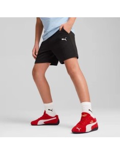 Puma Bmw Mms Boys' Tracksuit Shorts Black Cotton