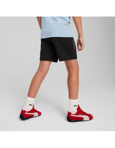 Puma Bmw Mms Boys' Tracksuit Shorts Black Cotton
