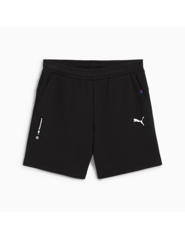 Puma Bmw Mms Boys' Tracksuit Shorts Black Cotton