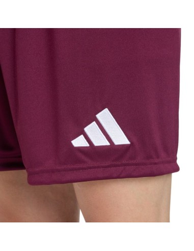 Men's adidas Entrada 26 burgundy shorts JZ2514