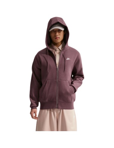 Men's Nike Club BB FZ Hoodie Brown FN3861 502