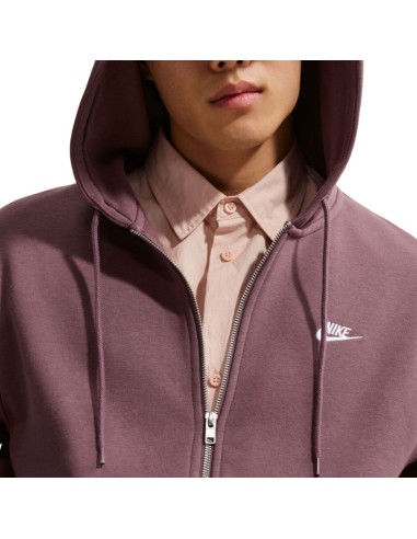 Men's Nike Club BB FZ Hoodie Brown FN3861 502