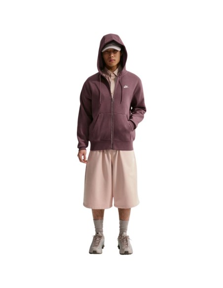 Men's Nike Club BB FZ Hoodie Brown FN3861 502