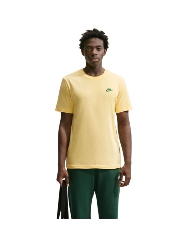Men's Nike Club Tee Yellow AR4997 723