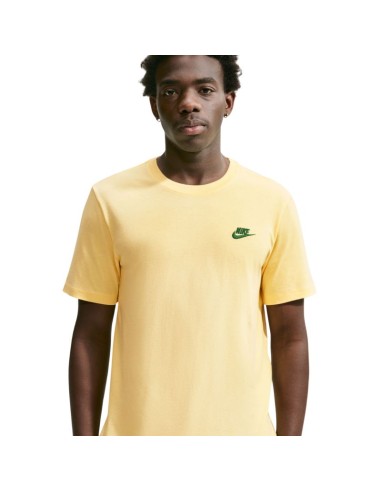 Men's Nike Club Tee Yellow AR4997 723