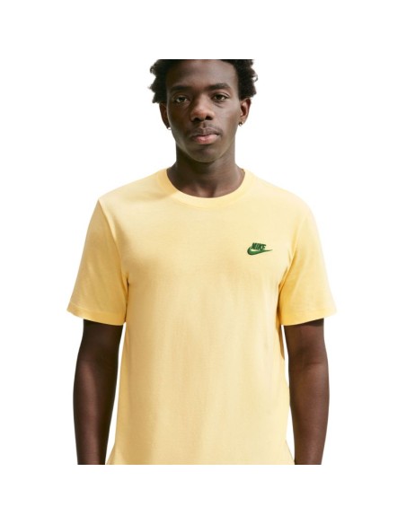 Men's Nike Club Tee Yellow AR4997 723