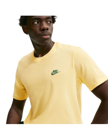 Men's Nike Club Tee Yellow AR4997 723