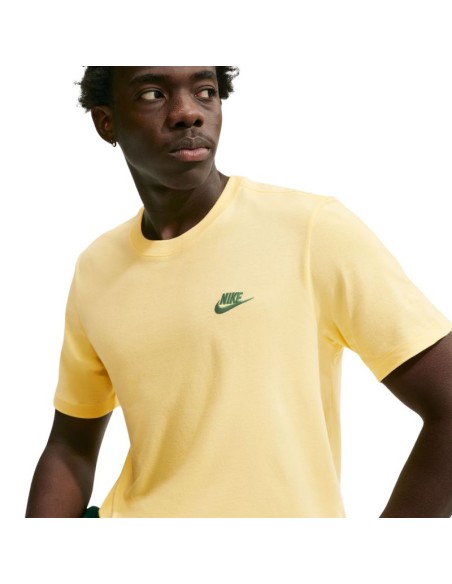 Men's Nike Club Tee Yellow AR4997 723