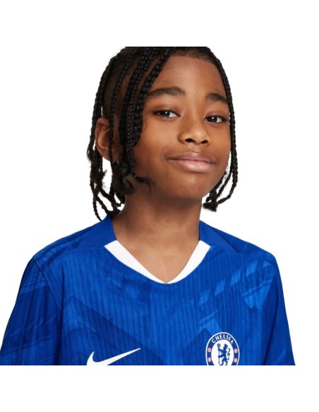 Nike Chelsea FC 202526 Match Home Kids Shirt Blue HJ5214 496