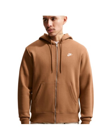 Nike Club BB FZ Hoodie Men's Light Brown FN3861 270
