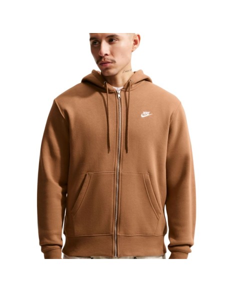 Nike Club BB FZ Hoodie Men's Light Brown FN3861 270