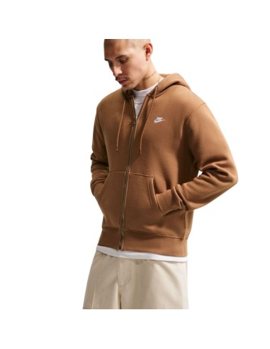 Nike Club BB FZ Hoodie Men's Light Brown FN3861 270