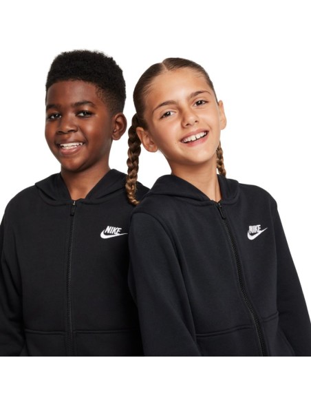 Nike Club Fleece Kids' Sweatshirt Black FD3017 010