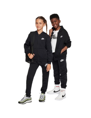 Nike Club Fleece Kids' Sweatshirt Black FD3017 010
