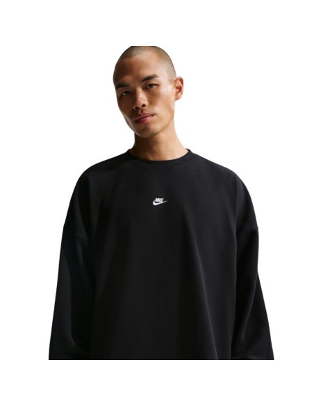 Nike Club FT OS Crew Men's Sweatshirt Black IF0747 010