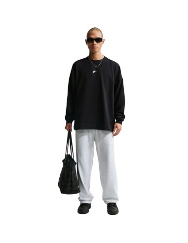 Nike Club FT OS Crew Men's Sweatshirt Black IF0747 010