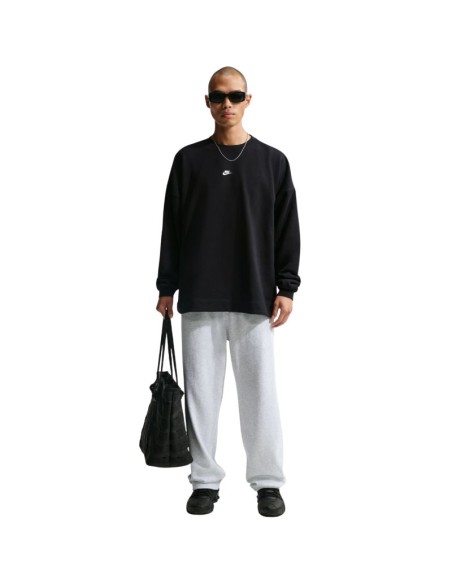 Nike Club FT OS Crew Men's Sweatshirt Black IF0747 010