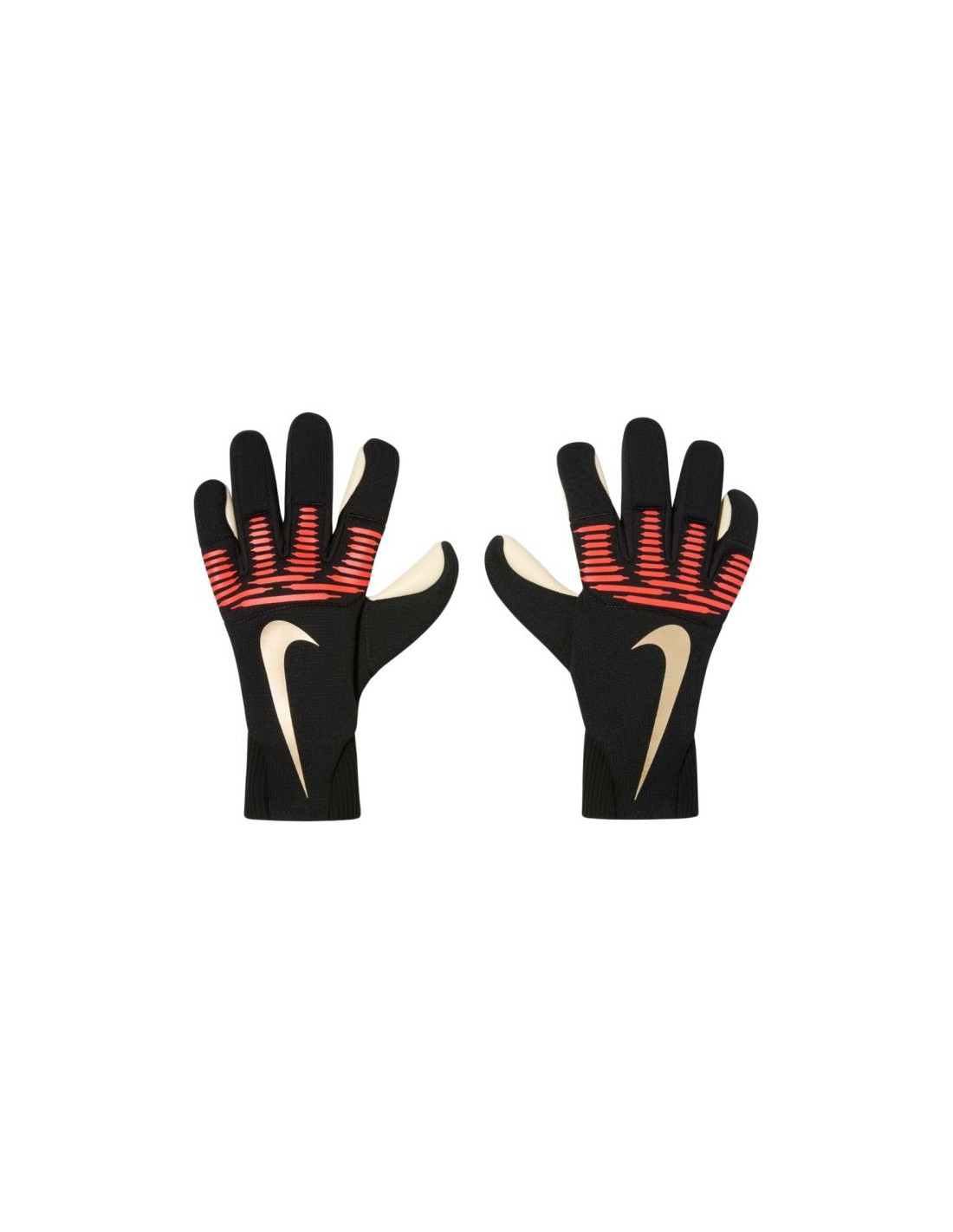Nike Dynamic Fit Goalkeeper Gloves Black and Red IF8194